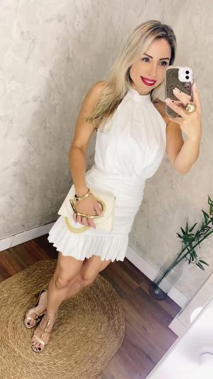 Vestido Elegance Off White